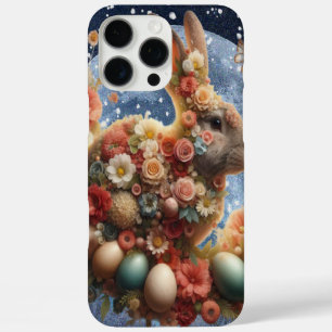 Funda iPhone 16 Pro Max Conejo de Flor de Pascua