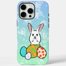 Conejo de Pascua en huevos de Pascua