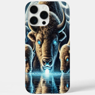 Funda iPhone 16 Pro Max Conexión Mística de la Manada de Búfalos con el Co