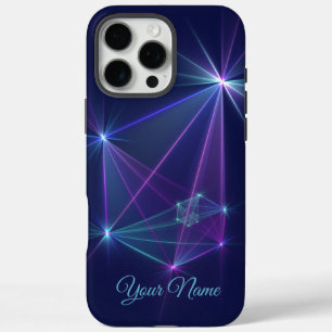 Funda iPhone 16 Pro Max Constelación, nombre de arte fractal de fantasía a