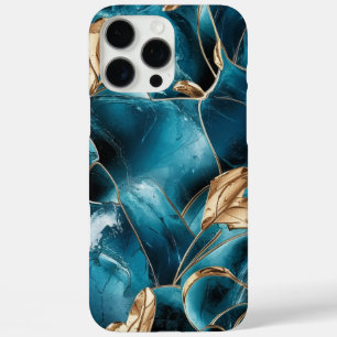 Funda iPhone 16 Pro Max Copper elegante   Oro Verde azulado Opulento Femen