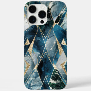 Funda iPhone 16 Pro Max Copper elegante Oro Verde azulado Opulento Femen