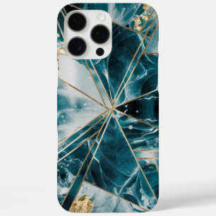 Funda iPhone 16 Pro Max Copper elegante   Oro Verde azulado Opulento Femen