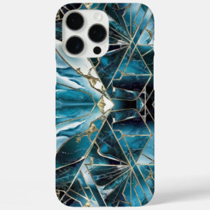Funda iPhone 16 Pro Max Copper elegante Oro Verde azulado Opulento Femen