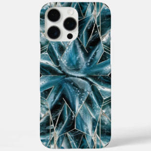 Funda iPhone 16 Pro Max Copper elegante Oro Verde azulado Opulento Femen