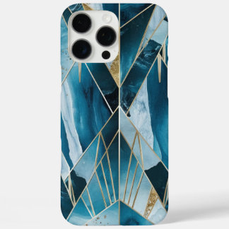 Funda iPhone 16 Pro Max Copper elegante | Oro Verde azulado Opulento Femen