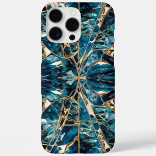 Funda iPhone 16 Pro Max Copper elegante Oro Verde azulado Opulento Femen