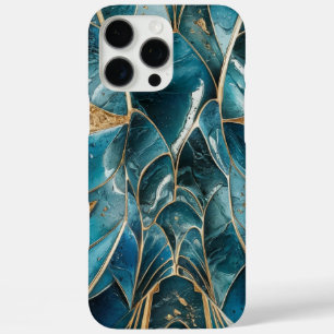 Funda iPhone 16 Pro Max Copper elegante   Oro Verde azulado Opulento Femen