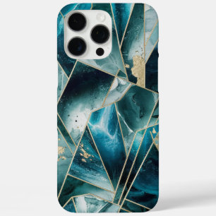 Funda iPhone 16 Pro Max Copper elegante   Oro Verde azulado Opulento Femen