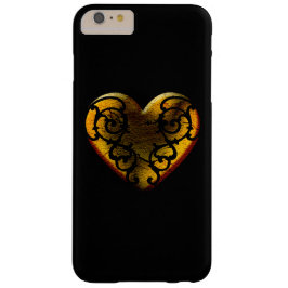 Funda iPhone 16 Pro Max Corazón de Oro Filigrana Gótic