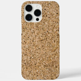 Funda iPhone 16 Pro Max Cork Close Up Photograph