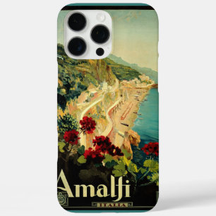 Funda iPhone 16 Pro Max Costa Italiana de Amalfi, Poster de Viajes de la V