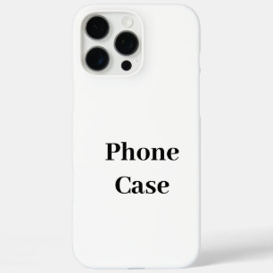 Funda iPhone 16 Pro Max Crea tu propia promoción de marca simple