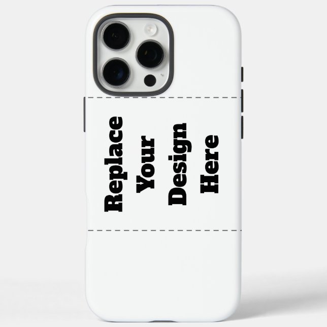 Funda iPhone 16 Pro Max Crea tu propio blanco (Reverso)