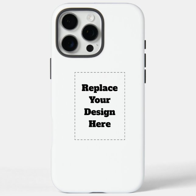Funda iPhone 16 Pro Max Crea tu propio blanco  (Reverso)