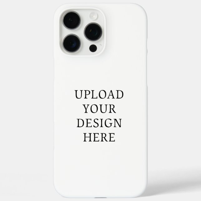 Funda iPhone 16 Pro Max Crea tu propio diseño personalizado  (Reverso )
