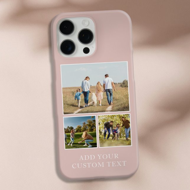 Funda iPhone 16 Pro Max Crear su propio Collage de fotos personalizado (Subido por el creador)