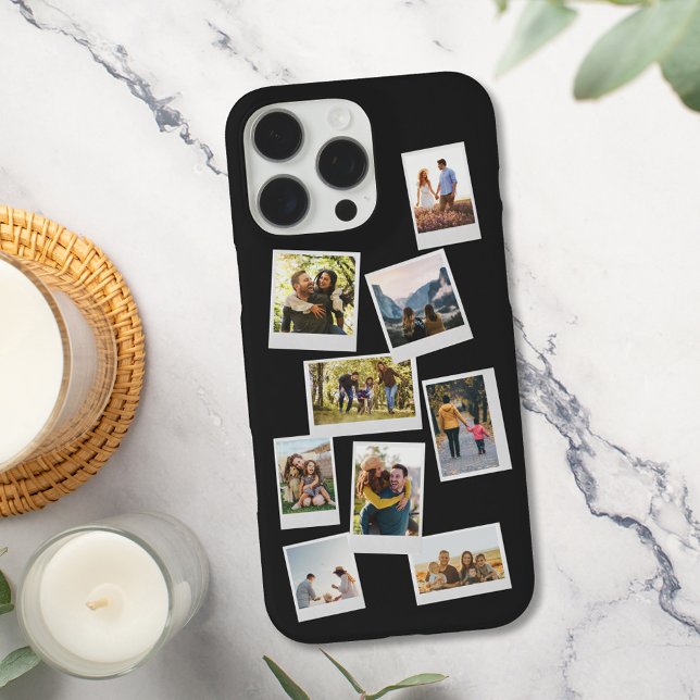 Funda iPhone 16 Pro Max Crear su propio Collage de fotos Personalizado ret (Subido por el creador)
