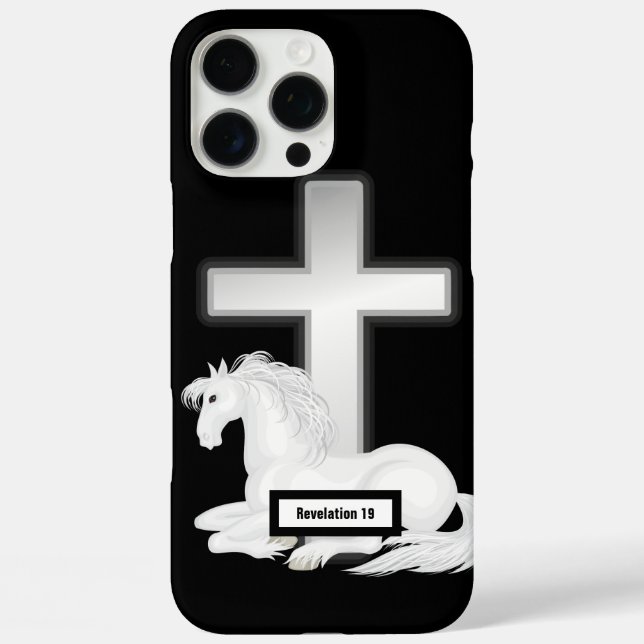 Funda iPhone 16 Pro Max Cruz (Reverso )