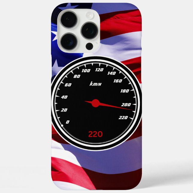 Funda iPhone 16 Pro Max Cubierta de teléfono del panel de control del coch (Reverso )