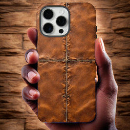 Funda iPhone 16 Pro Max Cuero cruzado