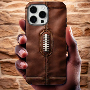 Funda iPhone 16 Pro Max Cuero de fútbol de Elite