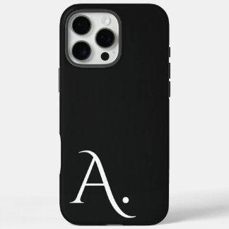 Funda iPhone 16 Pro Max Custom with Initial Name