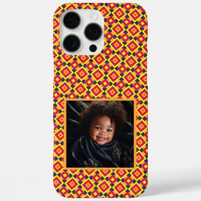Funda iPhone 16 Pro Max Cute Christmas Gifts For Men Square Print  (Reverso )