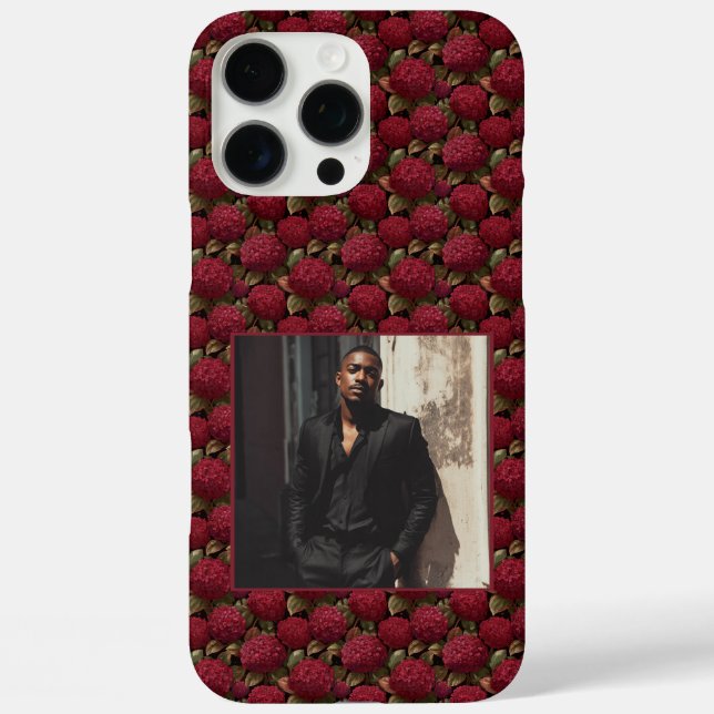 Funda iPhone 16 Pro Max Cute Promotion Gift Hydrangeans Custom  (Reverso )