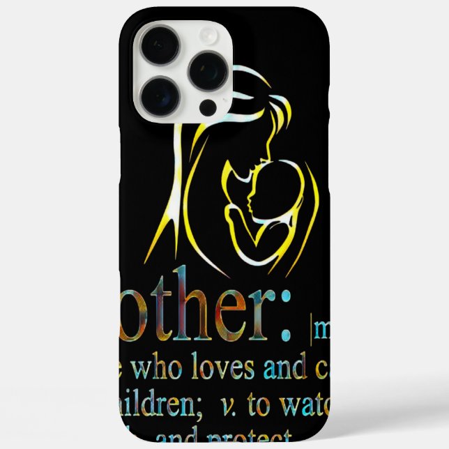 Funda iPhone 16 Pro Max Día de la Madre  (Reverso )