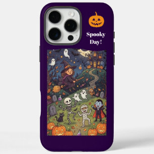 Funda iPhone 16 Pro Max Día Espeluznante