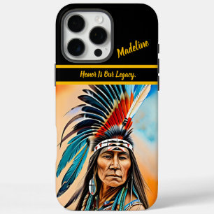 Funda iPhone 16 Pro Max Dirección de la composición del patrón nativo