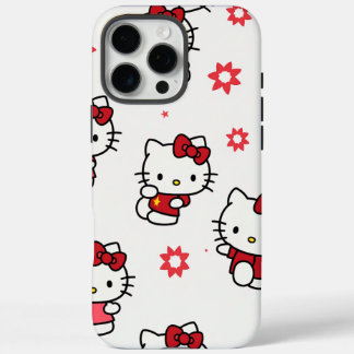 Funda iPhone 16 Pro Max Diseñar estuche de teléfono con un lindo gatito