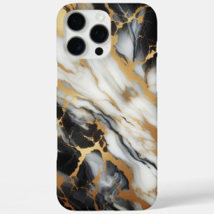 FUNDA iPhone 16 PRO MAX DISEÑO DE MÁRMOL ORO ELITE /TRENDY IPHONE 16