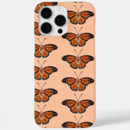 Funda iPhone 16 Pro Max Diseño de patrones de mariposa de monarca de citri
