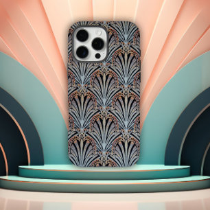 Funda iPhone 16 Pro Max Diseño de ventilador Art Deco estilizado