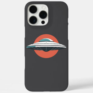 Funda iPhone 16 Pro Max Diseño Minimalista de OVNI moderno
