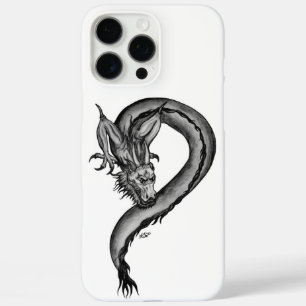 Funda iPhone 16 Pro Max Dragón al estilo del tatuaje