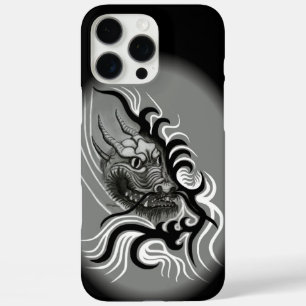 Funda iPhone 16 Pro Max Dragón chino en tatuaje