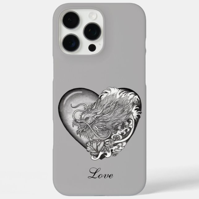 Funda iPhone 16 Pro Max Dragon Heart (Reverso )