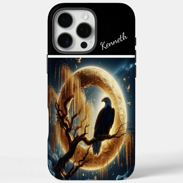 Funda iPhone 16 Pro Max Eagle Watches Moonlit Sea (Reverso)