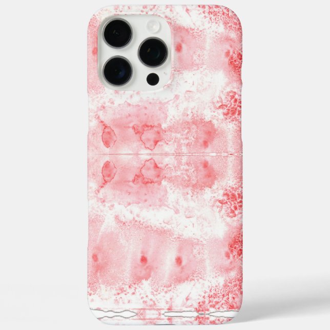 Funda iPhone 16 Pro Max Ecos Carmesíes (Reverso )