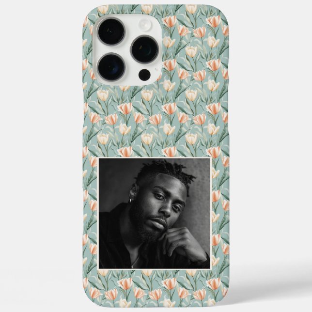 Funda iPhone 16 Pro Max Edgy Promotion Gift Tulip Flower Photo  (Reverso )