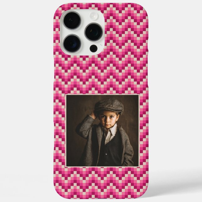 Funda iPhone 16 Pro Max Edgy Valentine'S Day Gifts For Her Geometric Motif (Reverso )