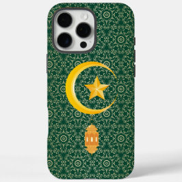 Funda iPhone 16 Pro Max Eid al Fitr Mubarak Ramadan Kareem Estrella de la