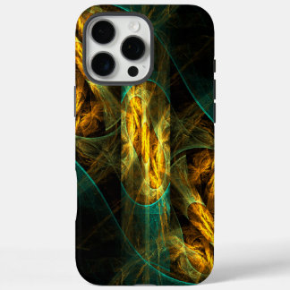 Funda iPhone 16 Pro Max El arte abstracto del ojo de la jungla