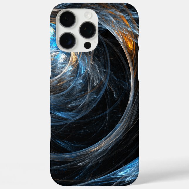 Funda iPhone 16 Pro Max El arte abstracto mundial (Reverso )