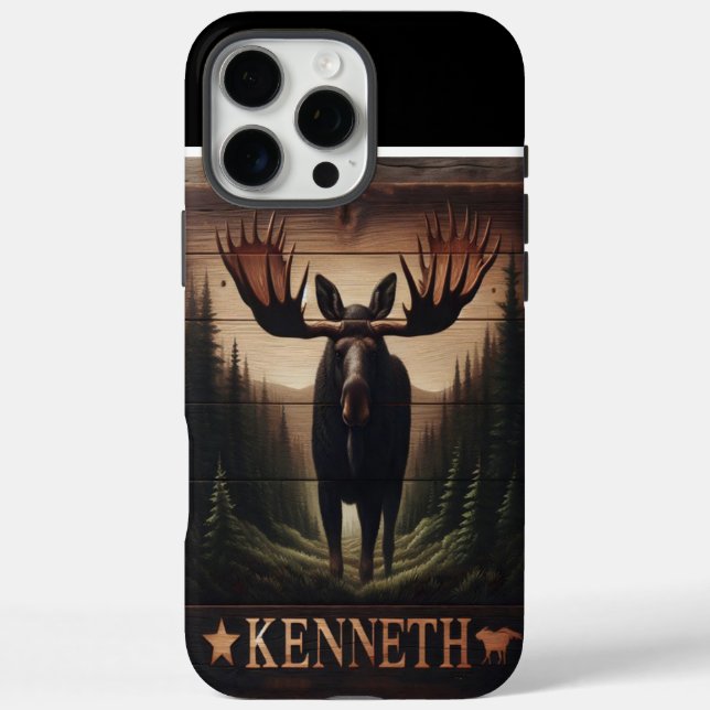 Funda iPhone 16 Pro Max El bosque de Kenneth Moose (Reverso)
