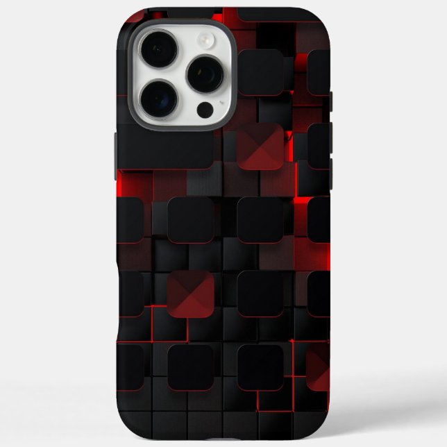 Funda iPhone 16 Pro Max El Cubo de Matrix (Reverso)