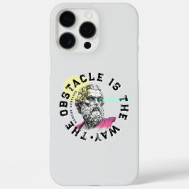 Funda iPhone 16 Pro Max El Obstáculo Es El Camino - Cita De Marcus Aureliu